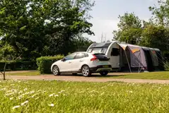 Hardstanding pitches with 16 amp hook ups, water, grey waste, WiFi and TV points