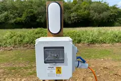 Pitches with 6 amp, 10 amp and 16 amp electric