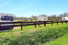 Hardstanding pitches with an optional electric hook up (9m x 3m)