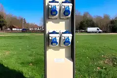 Optional 16 amp electric hookup Optional 16 amp electric hookup