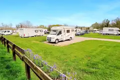 Theobalds Park in Hertfordshire with hardstanding touring pitches