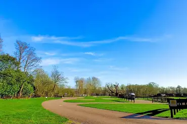 Optional electric hardstanding pitches at Theobalds Park