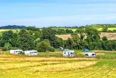 View to Barley Fields Holidays in the Leicestershire countryside