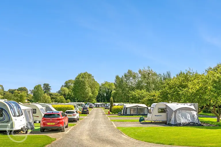 Arrow Bank Country Holiday Park with fully serviced hardstanding pitches