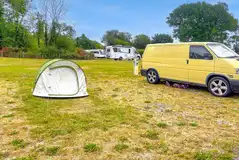 Grass pitches with optional 16 amp electric Grass pitches with optional 16 amp electric