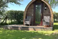 Camping pod exterior Camping pod exterior