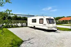 Electric gravel and grass pitches at Holly Tree Nook Electric gravel and grass pitches at Holly Tree Nook