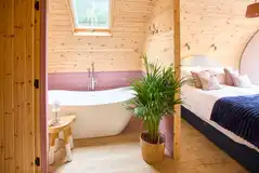 Meadow Spa with a free-standing bath and king-sized bedroom