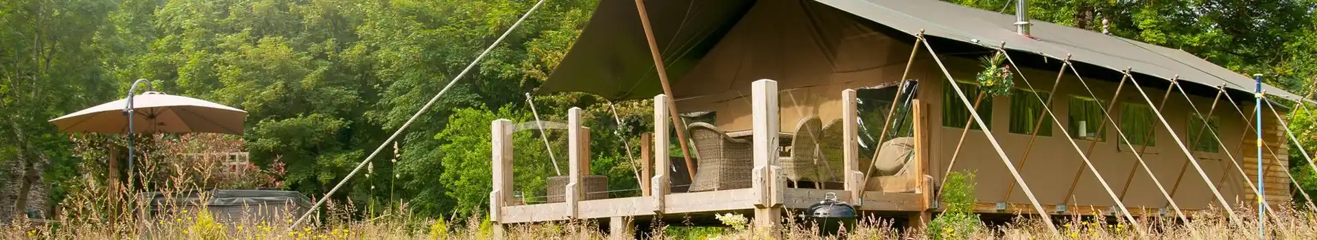 Glamping holidays in the UK