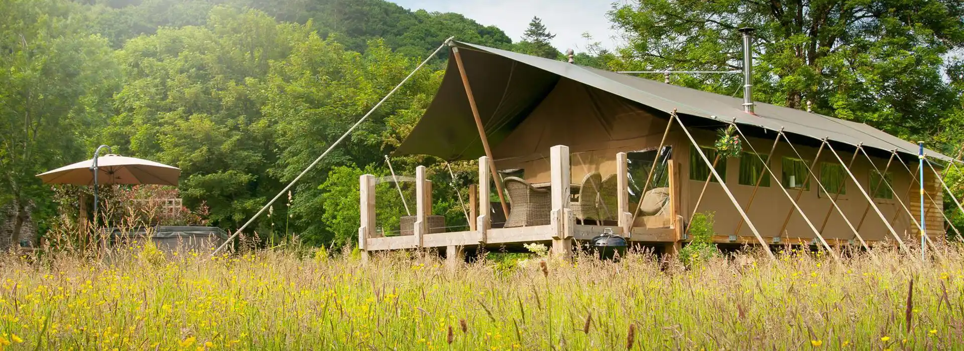 Glamping holidays in the UK