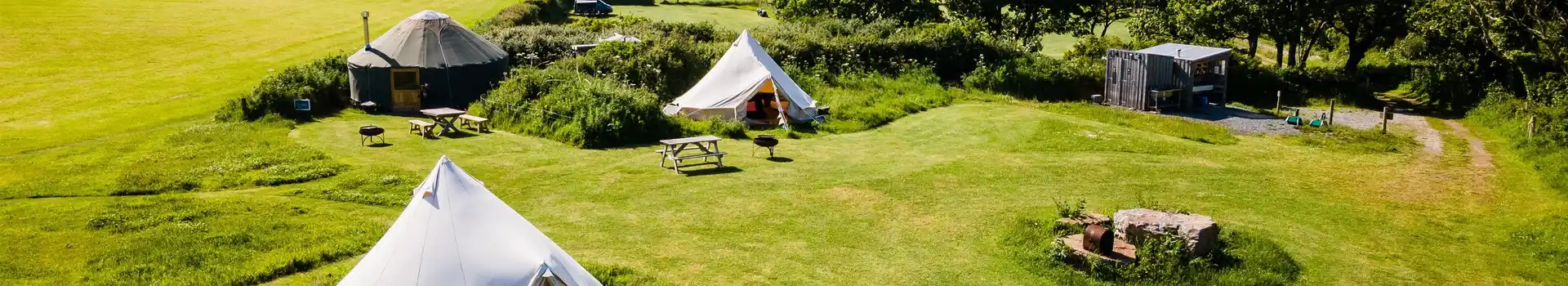 glamping in Wales