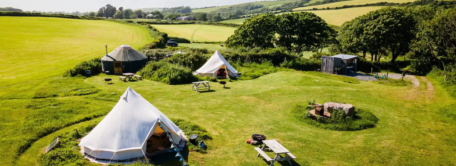 glamping in Wales