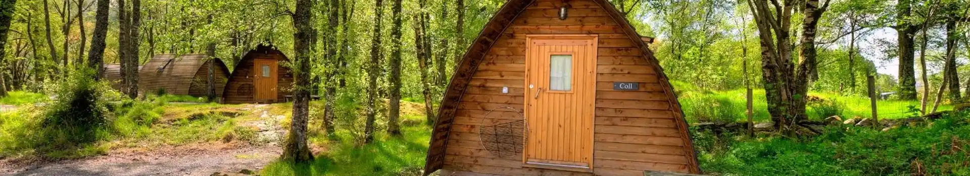 Glamping sites in Scotland