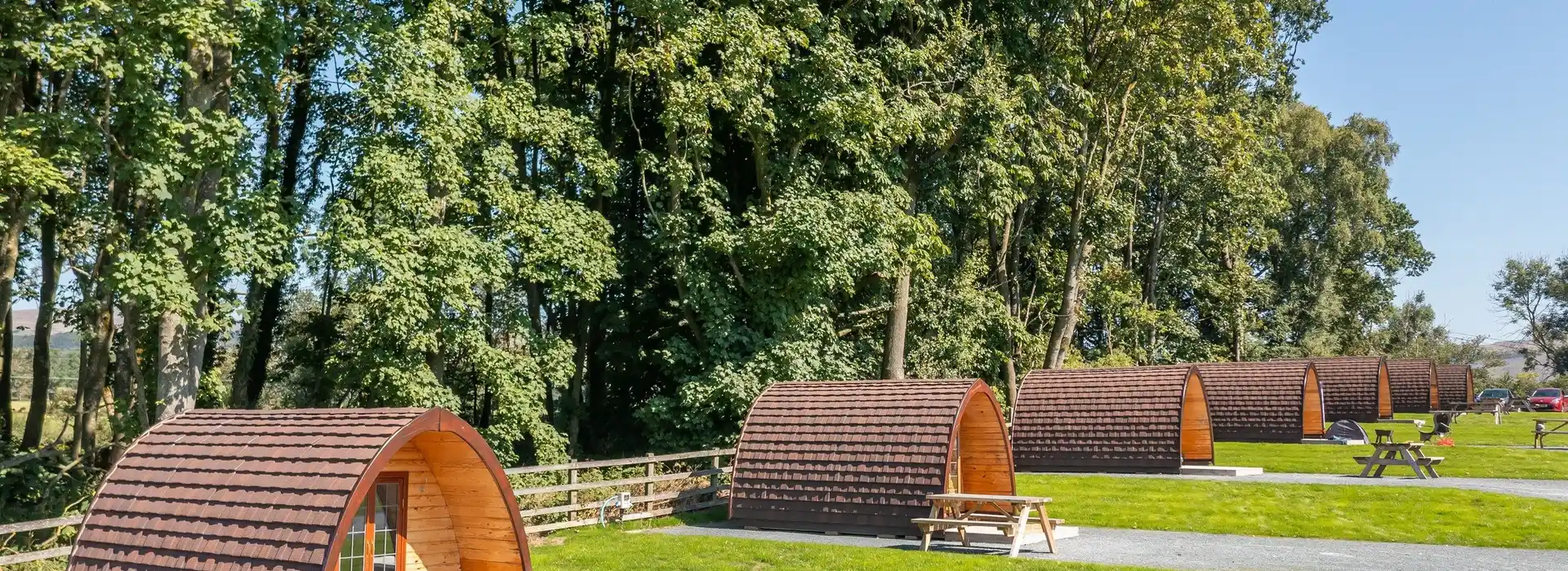 Camping and glamping pods in Yorkshire