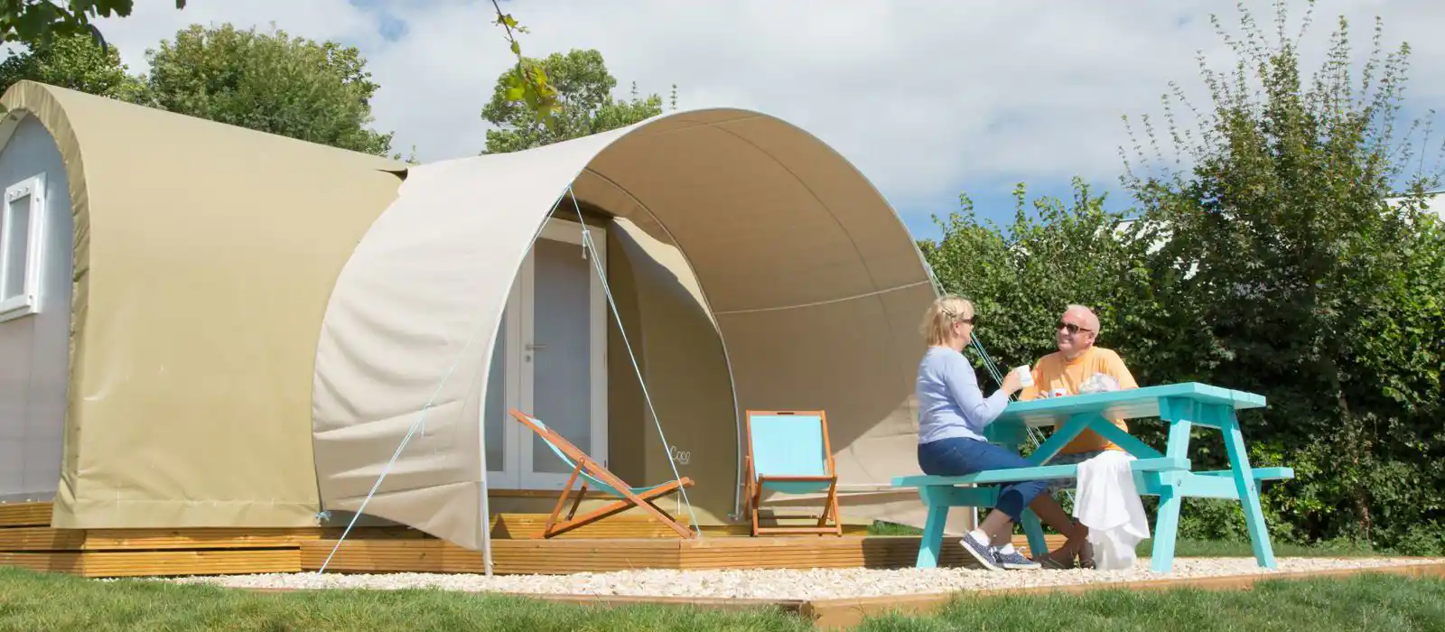 Glamping in Devon