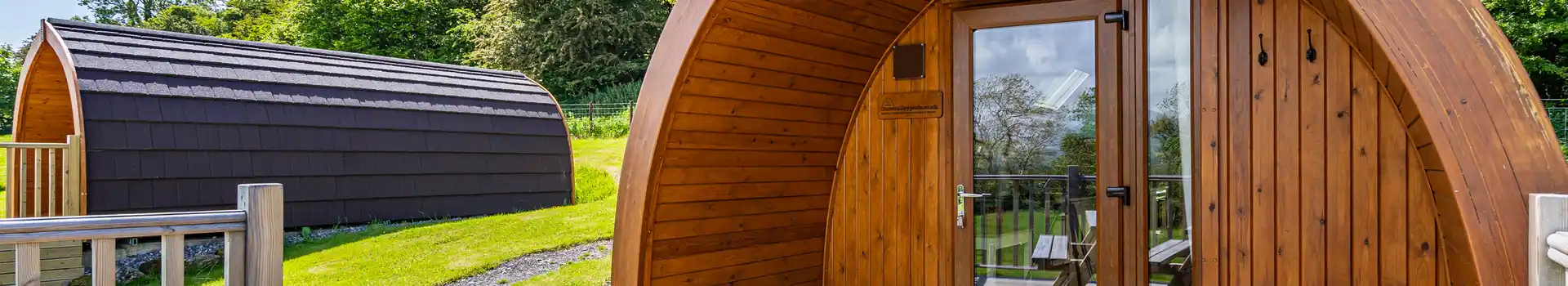 Camping and glamping pods in Cumbria and Lake District