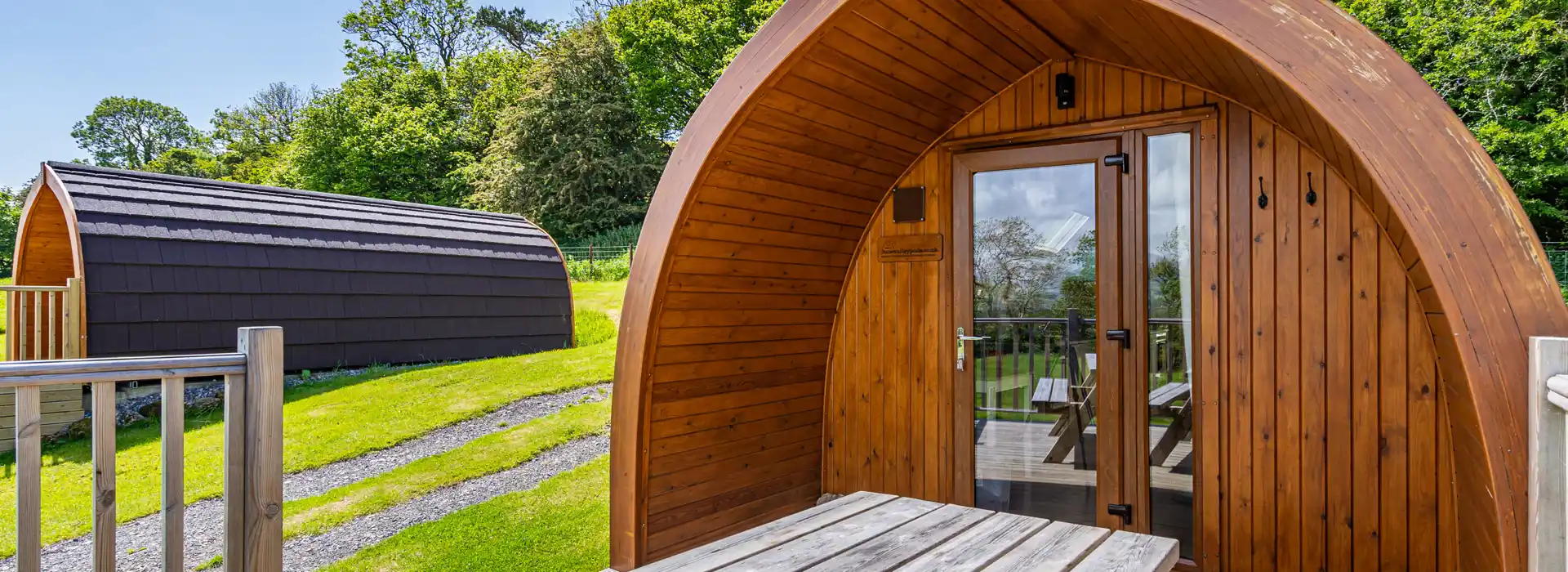 Camping and glamping pods in Cumbria and Lake District