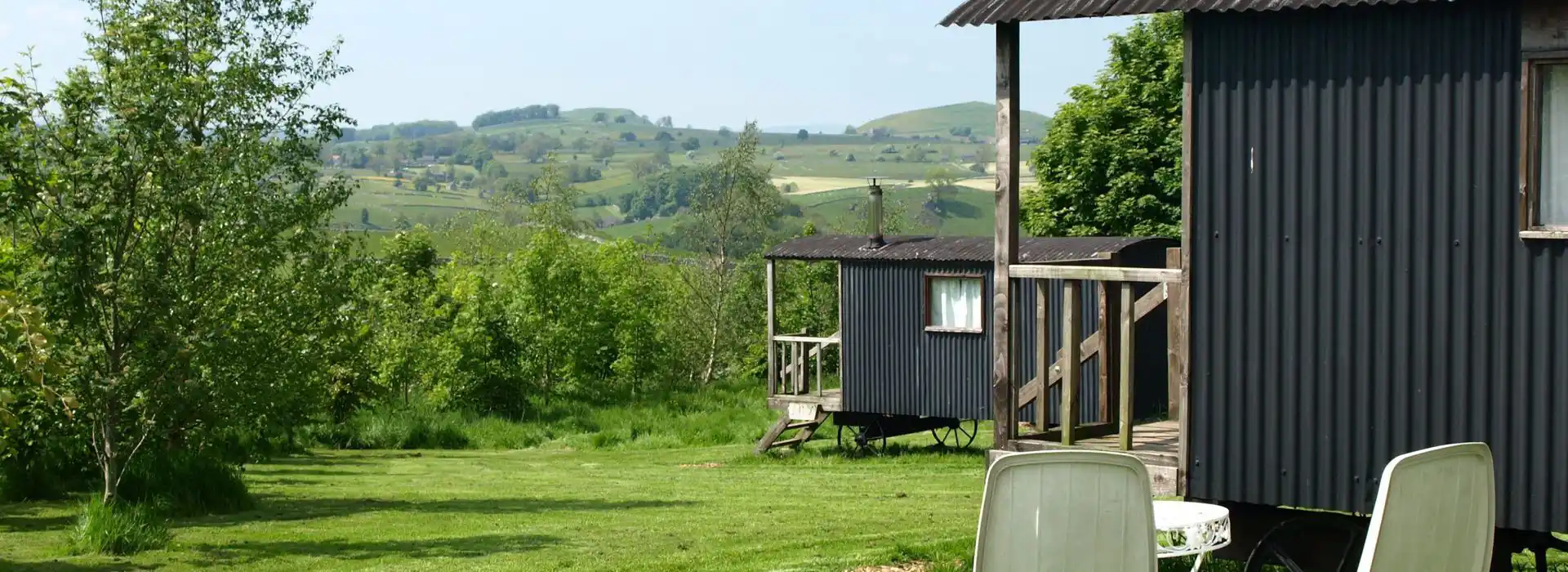 Glamping accommodation in Derbyshire and the Peak District