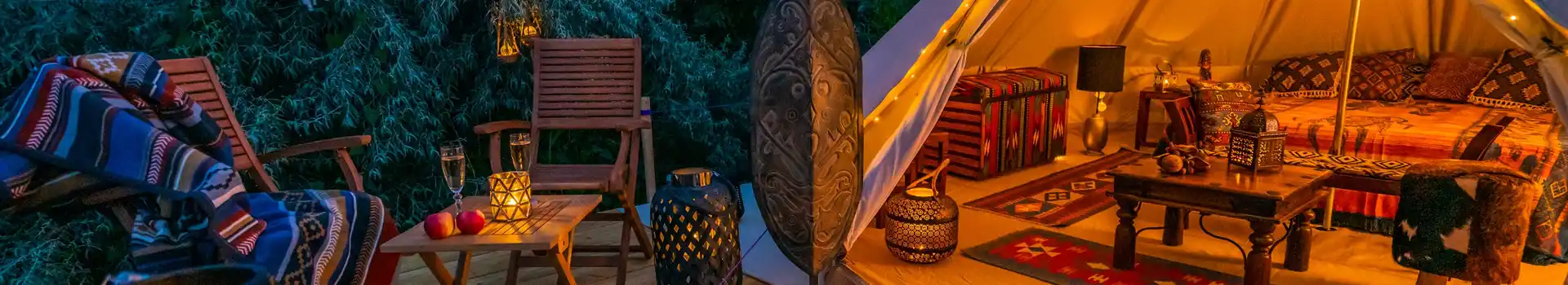 Glamping in North West England