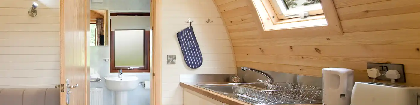 Ensuite glamping pods