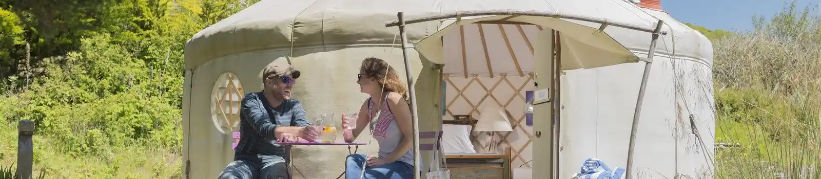 Glamping in Newquay