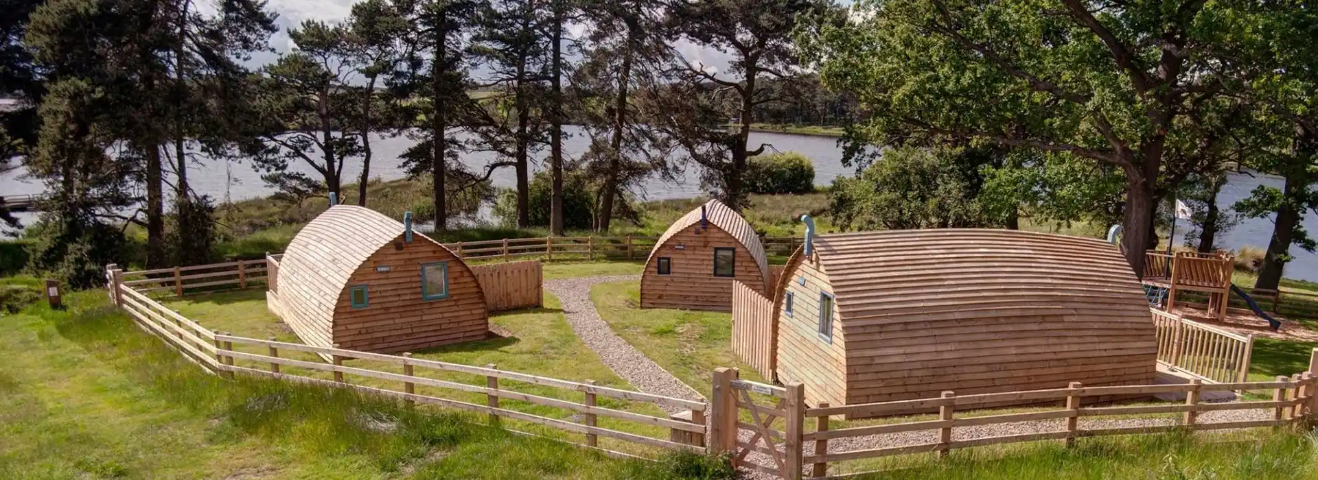 Camping and glamping pods in Northumberland