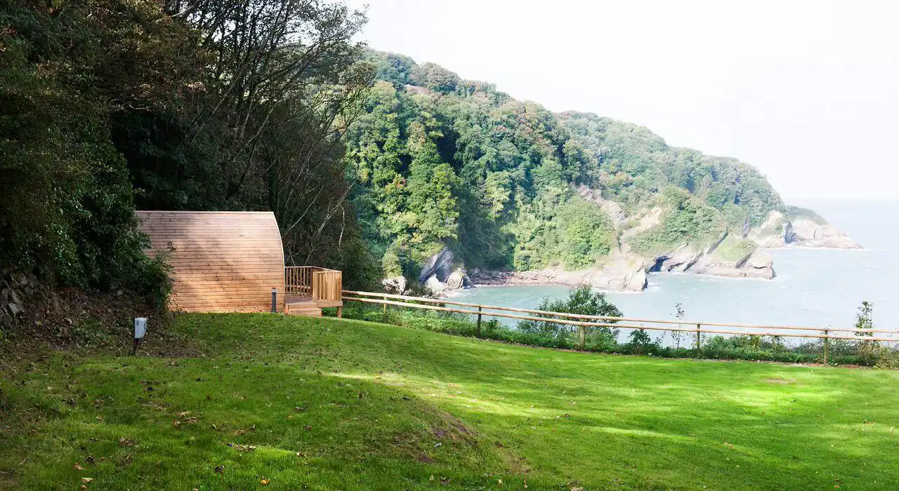 Camping pods in North Devon