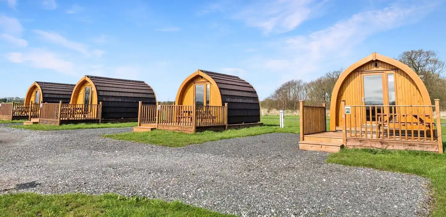 Camping and glamping pods in Blackpool
