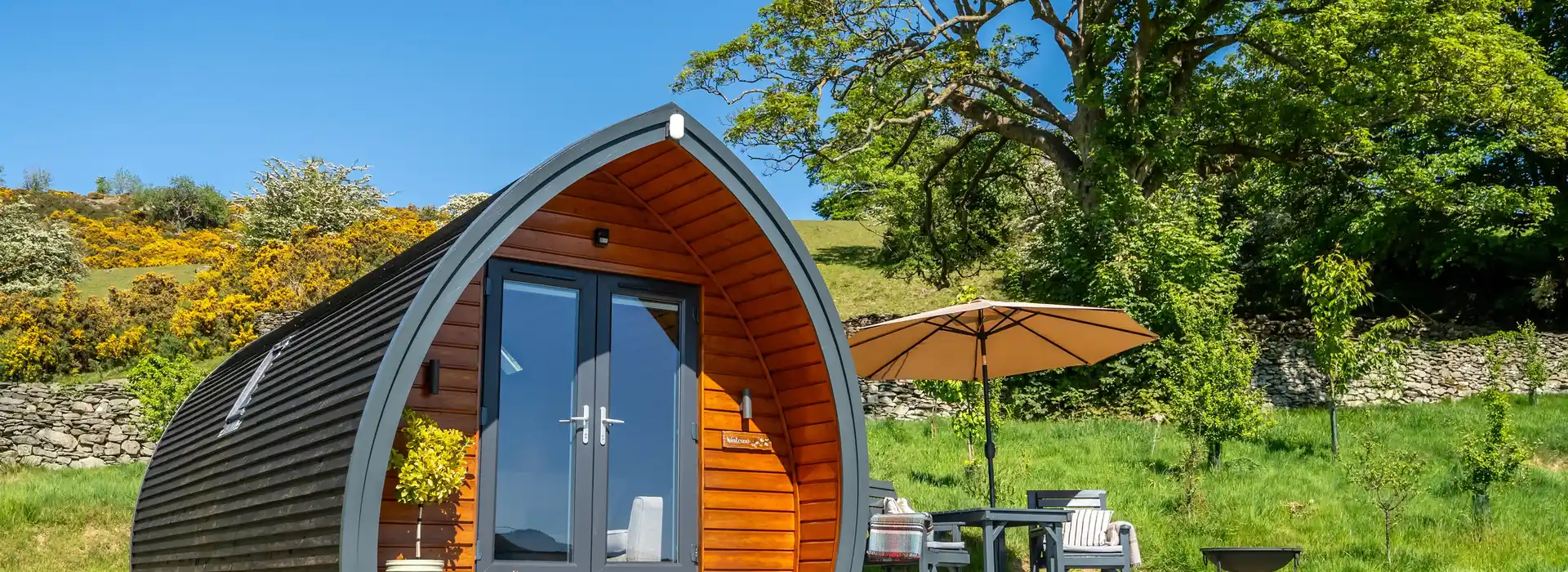 Adult only glamping