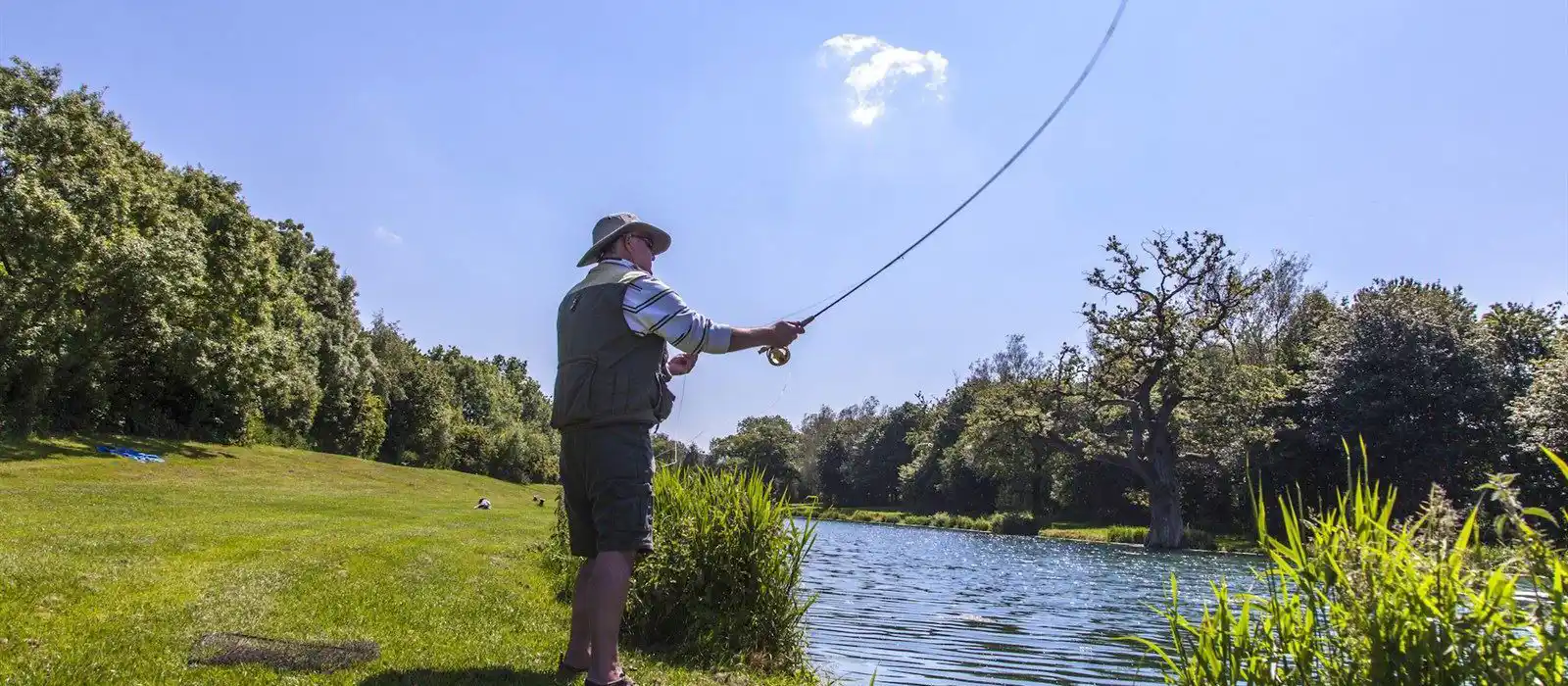 Camping sites with deals fishing