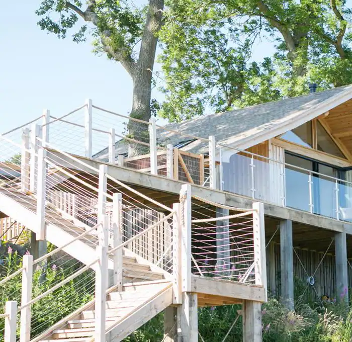 Treehouse holidays in Wales try unique glamping in a treehouse
