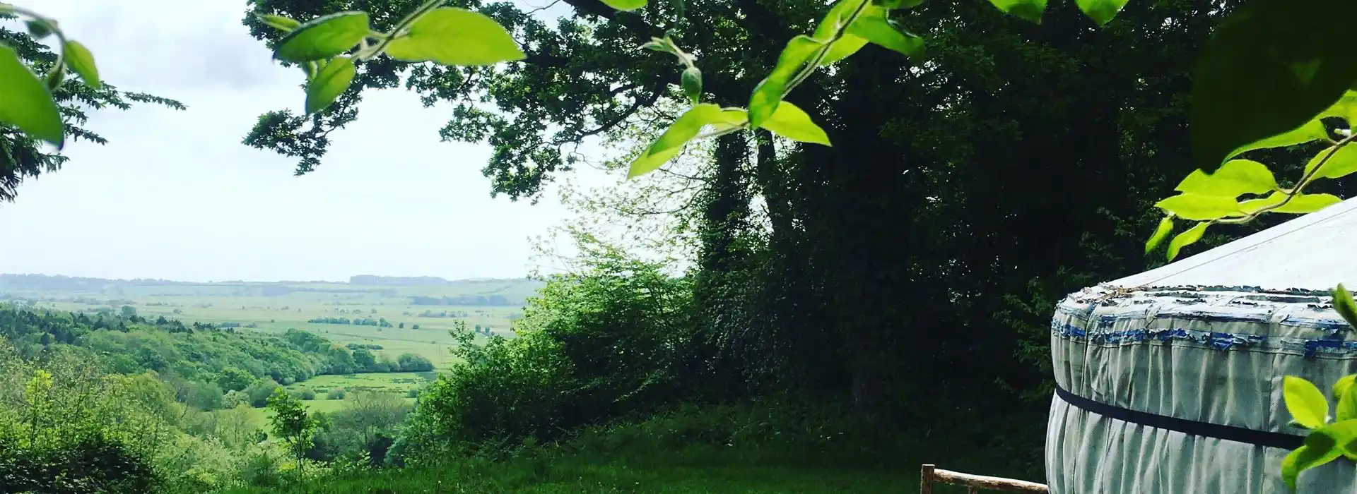 Yurt holidays in Sussex