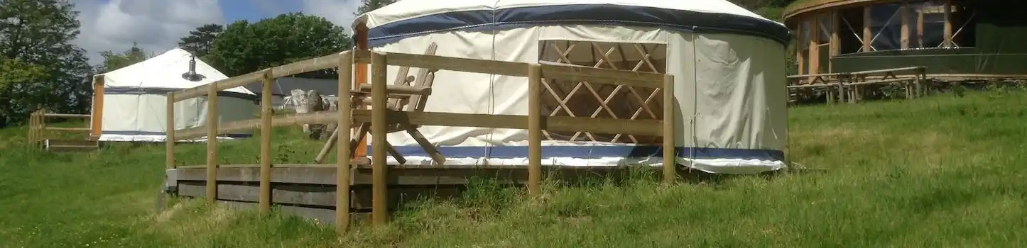 Yurt holidays in Wales