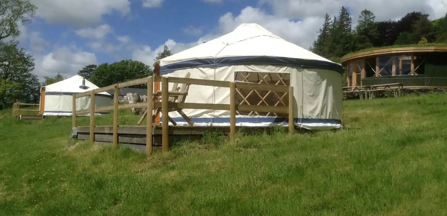 Yurt holidays in Wales