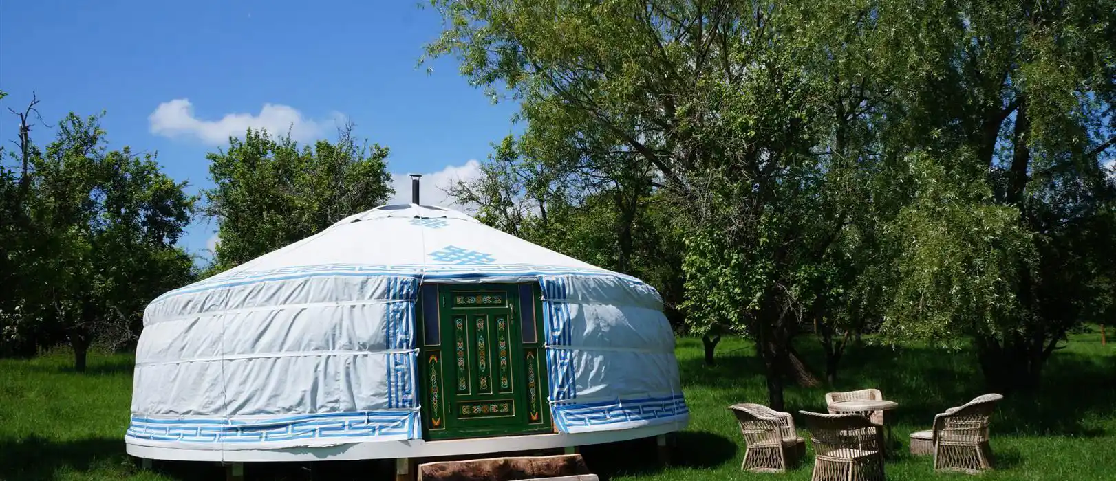 Yurts in the Cotswolds