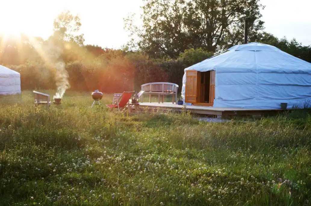 Yurt holidays in Somerset