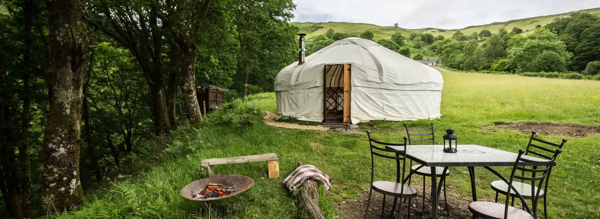 Yurts in Snowdonia