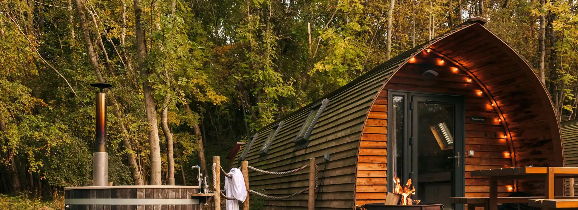 Best and most luxurious glamping pods in the UK