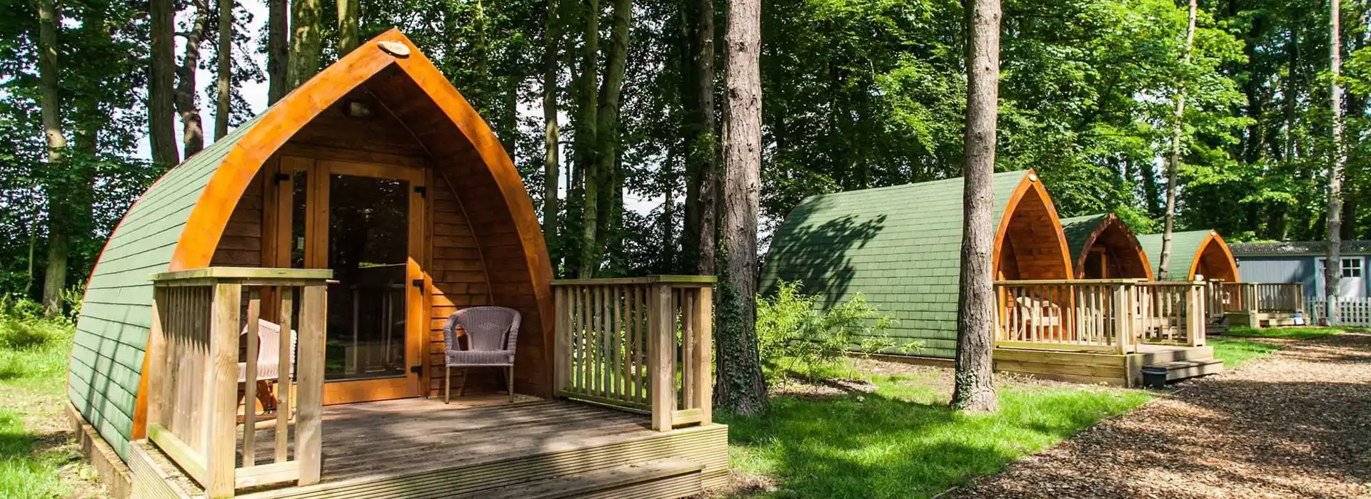 Camping pods in Kent