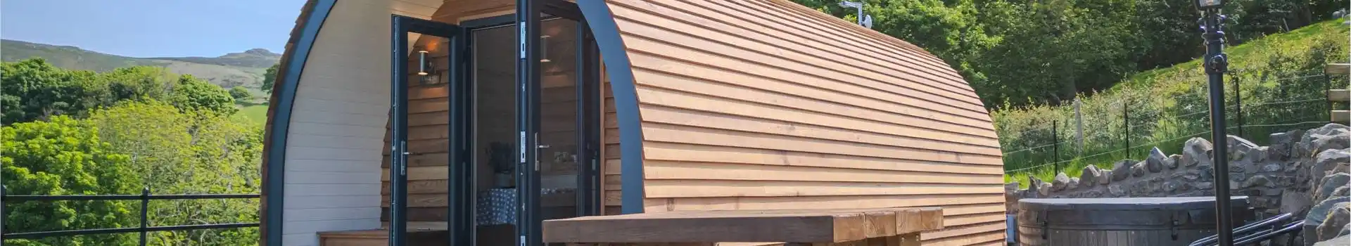 Glamping in North Wales