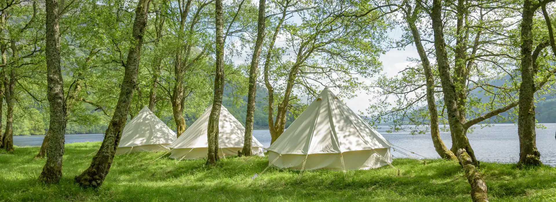 Bell tents in Scotland