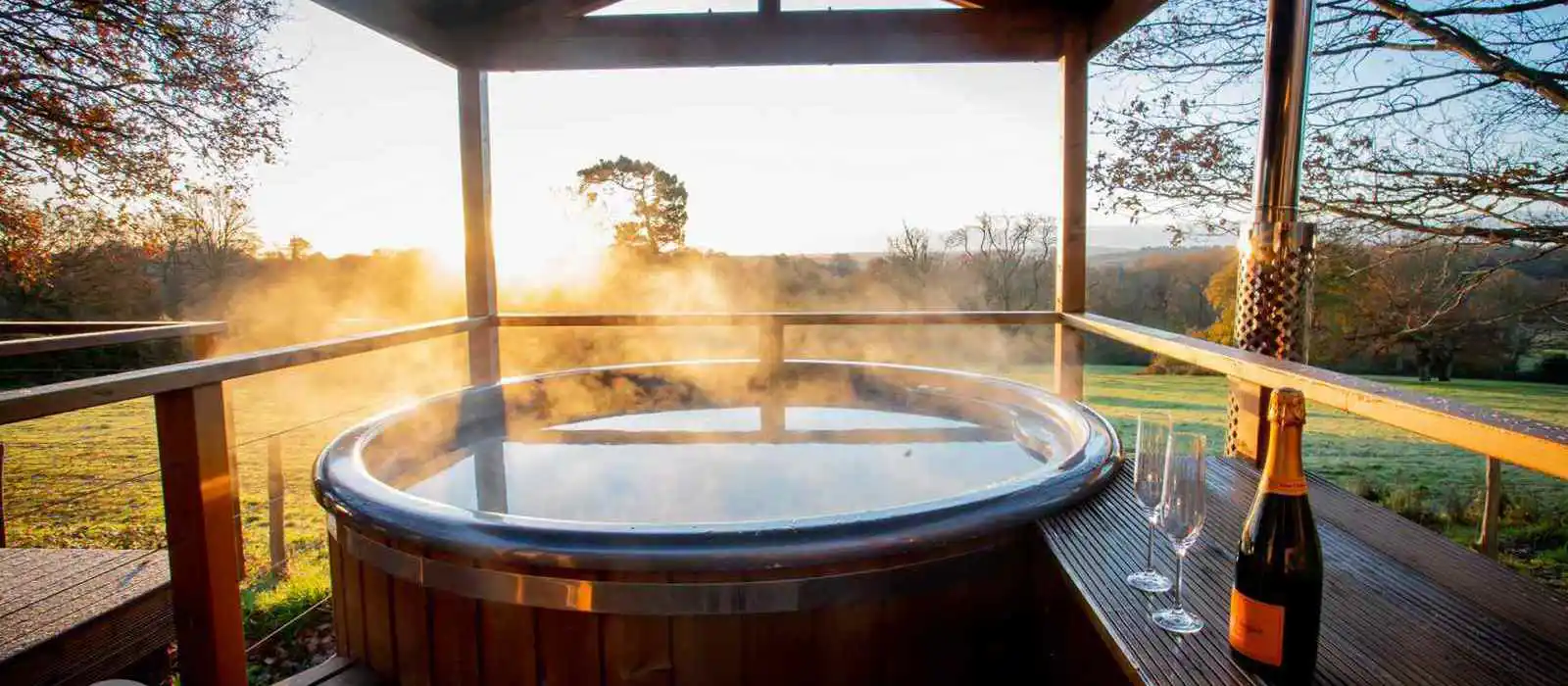 Glamping with hot tubs in the Lake District