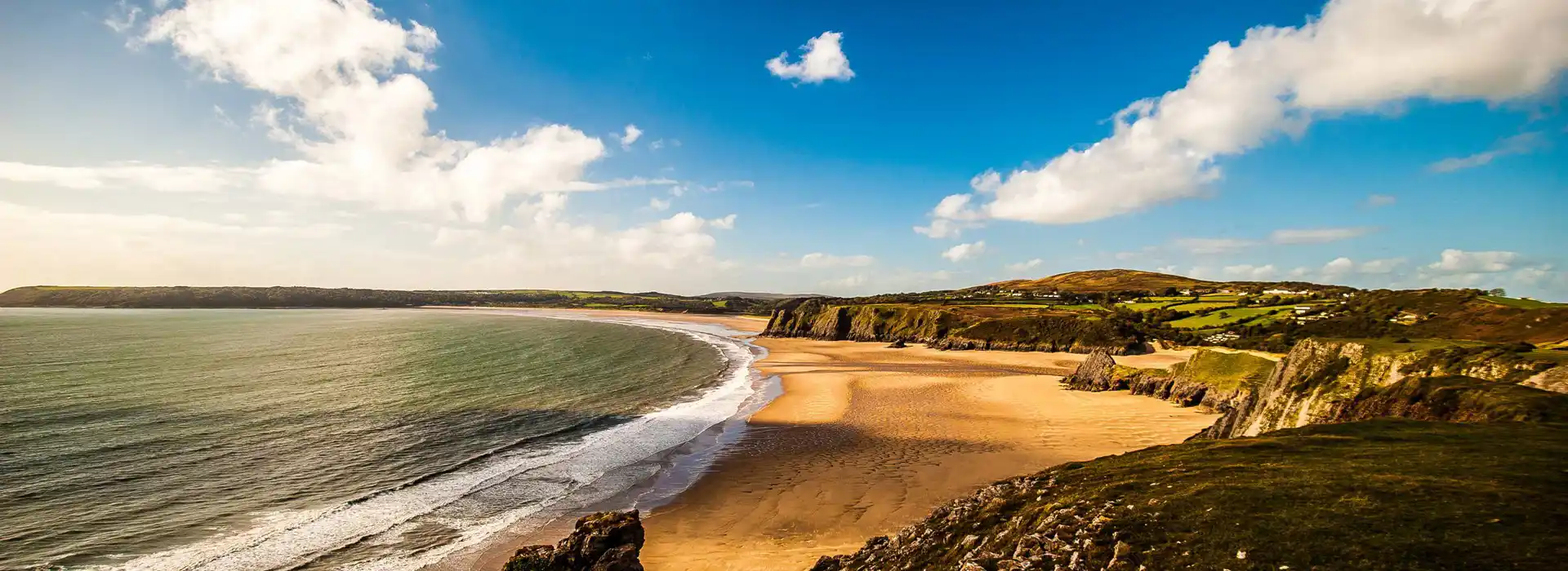 Glamping on the Gower Peninsula