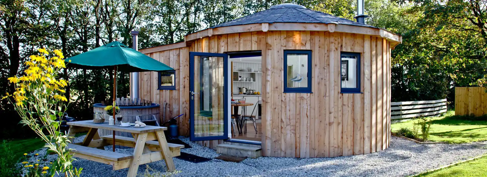 Glamping in South West England