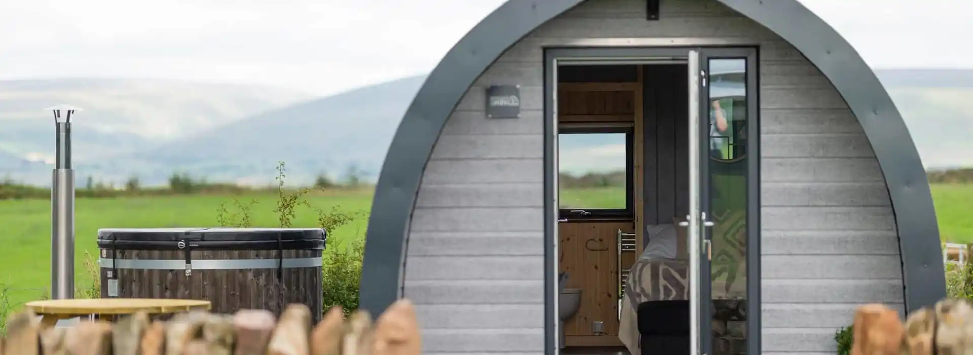 Glamping in the Yorkshire Dales