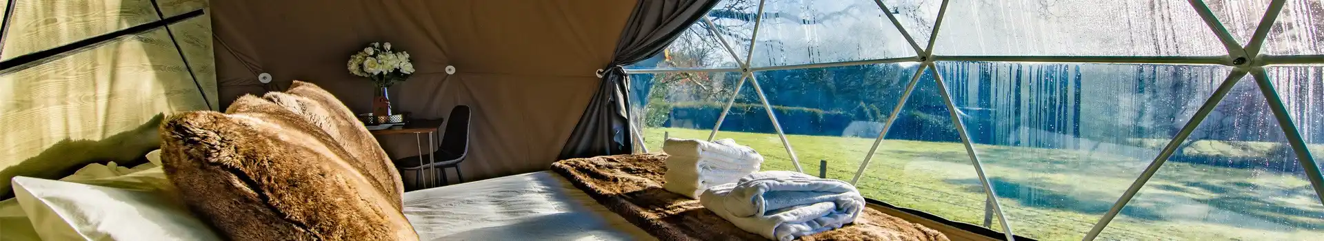 Glamping in South East England