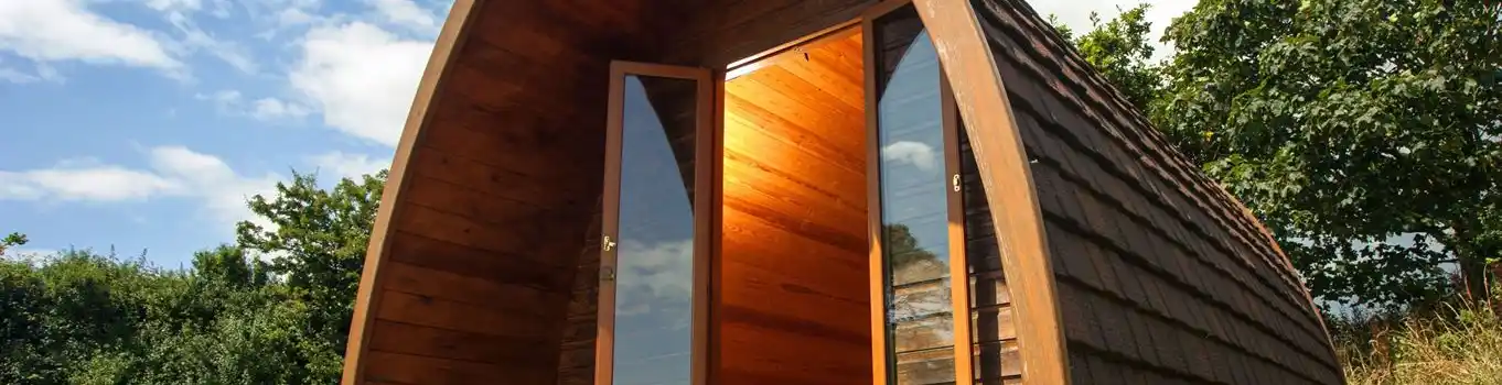 Camping pods in Devon and Cornwall