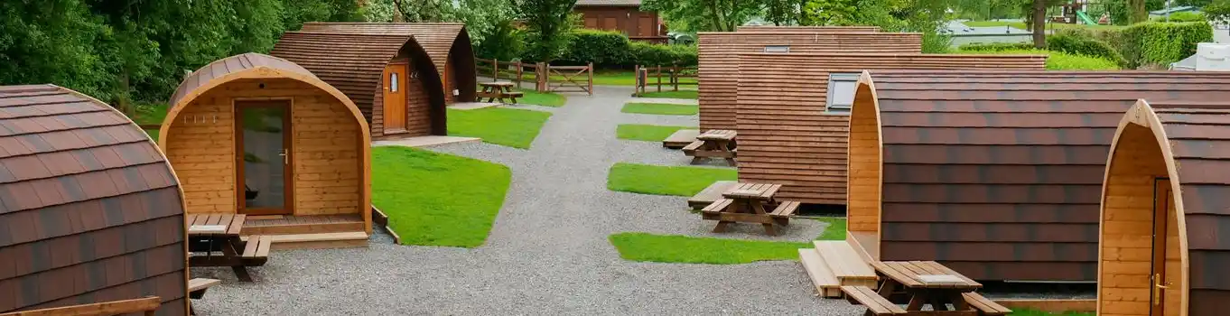 Camping pods in Cumbria