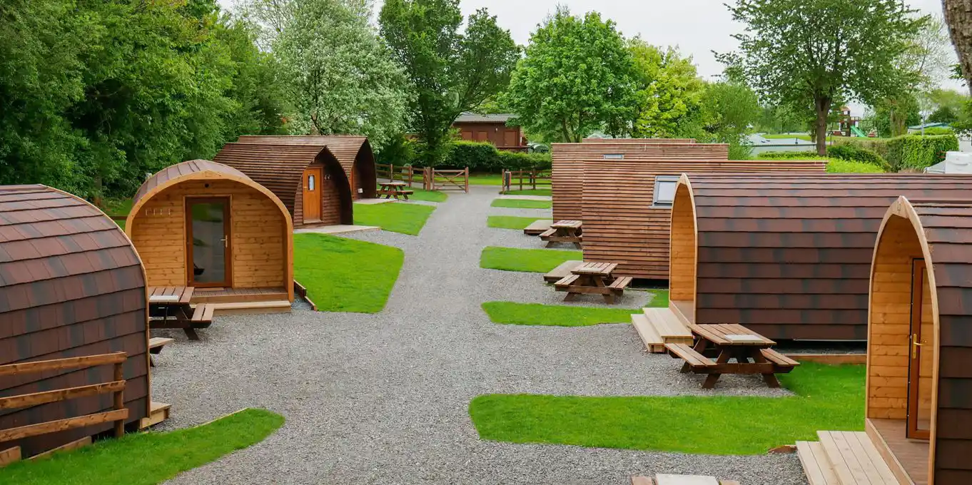 Camping pods in Cumbria