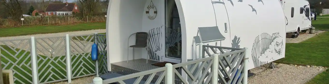 Camping pods in Lincolnshire